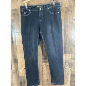 Out Jeans Women's Size 14 Blue Straight Leg Stretch, Skinny Jeans Stretch Denim